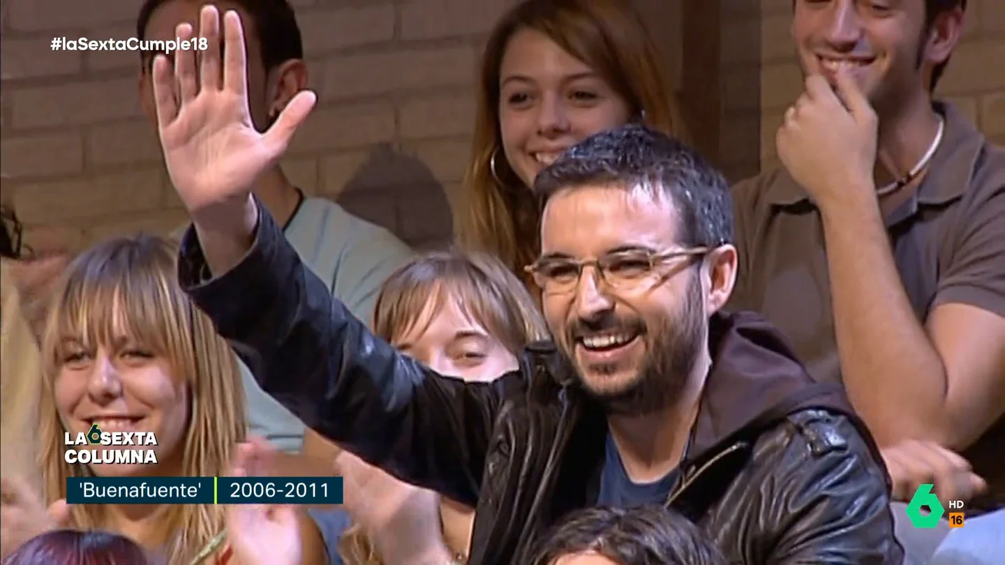 Del 'Follonero' de Buenafuente a presentar 'Lo de Évole': así ha evolucionado Jordi Évole en los 18 años de laSexta Jordi Évole recuerda sus inicios en laSexta con laSexta Columna y analiza su evolución desde entonces hasta su faceta más seria de hoy: "No significa abandonar el humor, pero hay que incorporar mucho periodismo a lo que antes era gamberrada".