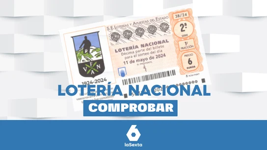 Lotería Nacional | Comprobar el resultado del sorteo de hoy, sábado 11 de mayo de 2024 Lotería Nacional | Comprobar el resultado del sorteo de hoy, sábado 11 de mayo de 2024