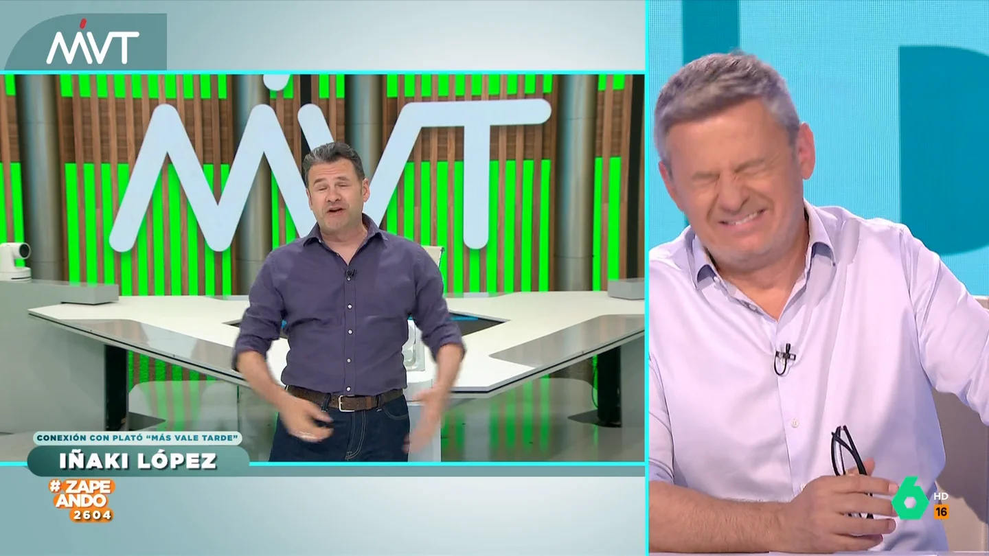 El dardo de Iñaki López a Dani Mateo al conocer el motivo de su ausencia El dardo de Iñaki López a Dani Mateo al conocer el motivo de su ausencia