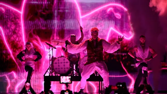 Baby Lasagna, en uno de los ensayos de la representación de Croacia en Eurovisión 2024 Baby Lasagna, en uno de los ensayos de la representación de Croacia en Eurovisión 2024