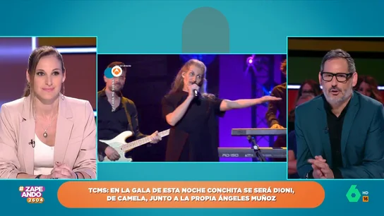 Así reaccionó Dioni (Camela) tras ver a Conchita en TCMS imitándolo: "Flipó, me dijo que podía reemplazarle en su gira" Así reaccionó Dioni (Camela) tras ver a Conchita en TCMS imitándolo: "Flipó, me dijo que podía reemplazarle en su gira"