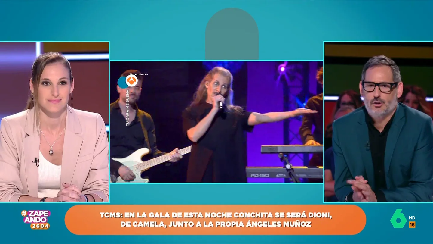 Así reaccionó Dioni (Camela) tras ver a Conchita en TCMS imitándolo: "Flipó, me dijo que podía reemplazarle en su gira" Así reaccionó Dioni (Camela) tras ver a Conchita en TCMS imitándolo: "Flipó, me dijo que podía reemplazarle en su gira"