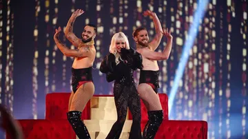 Actuación de Nebulossa en la final de Eurovisión 2024
