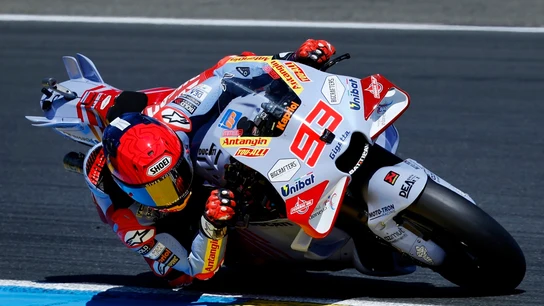 Marc Márquez, con la Ducati  Marc Márquez, con la Ducati