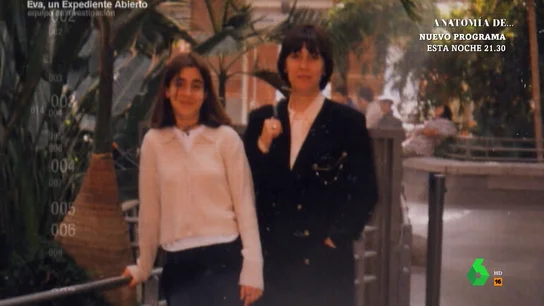 Imagen de la joven asesinada Eva Blanco con su madre Imagen de la joven asesinada Eva Blanco con su madre