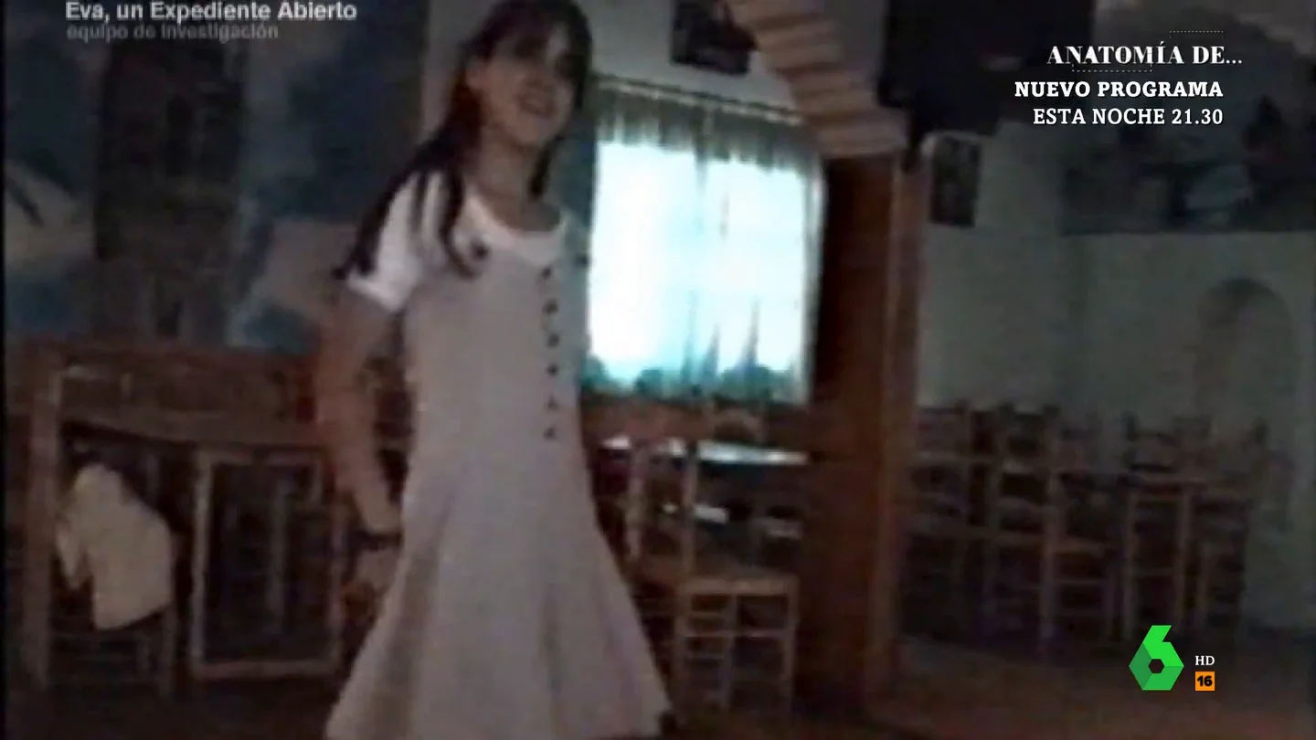 Imagen de la joven asesinada Eva Blanco en un vídeo familiar Imagen de la joven asesinada Eva Blanco en un vídeo familiar