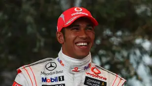 Lewis Hamilton, en 2008 con McLaren