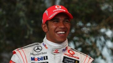 Lewis Hamilton, en 2008 con McLaren