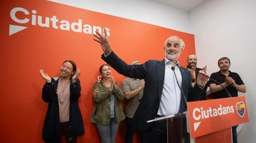 El candidato a la presidencia de la Generalitat por Ciudadanos, Carlos Carrizosa