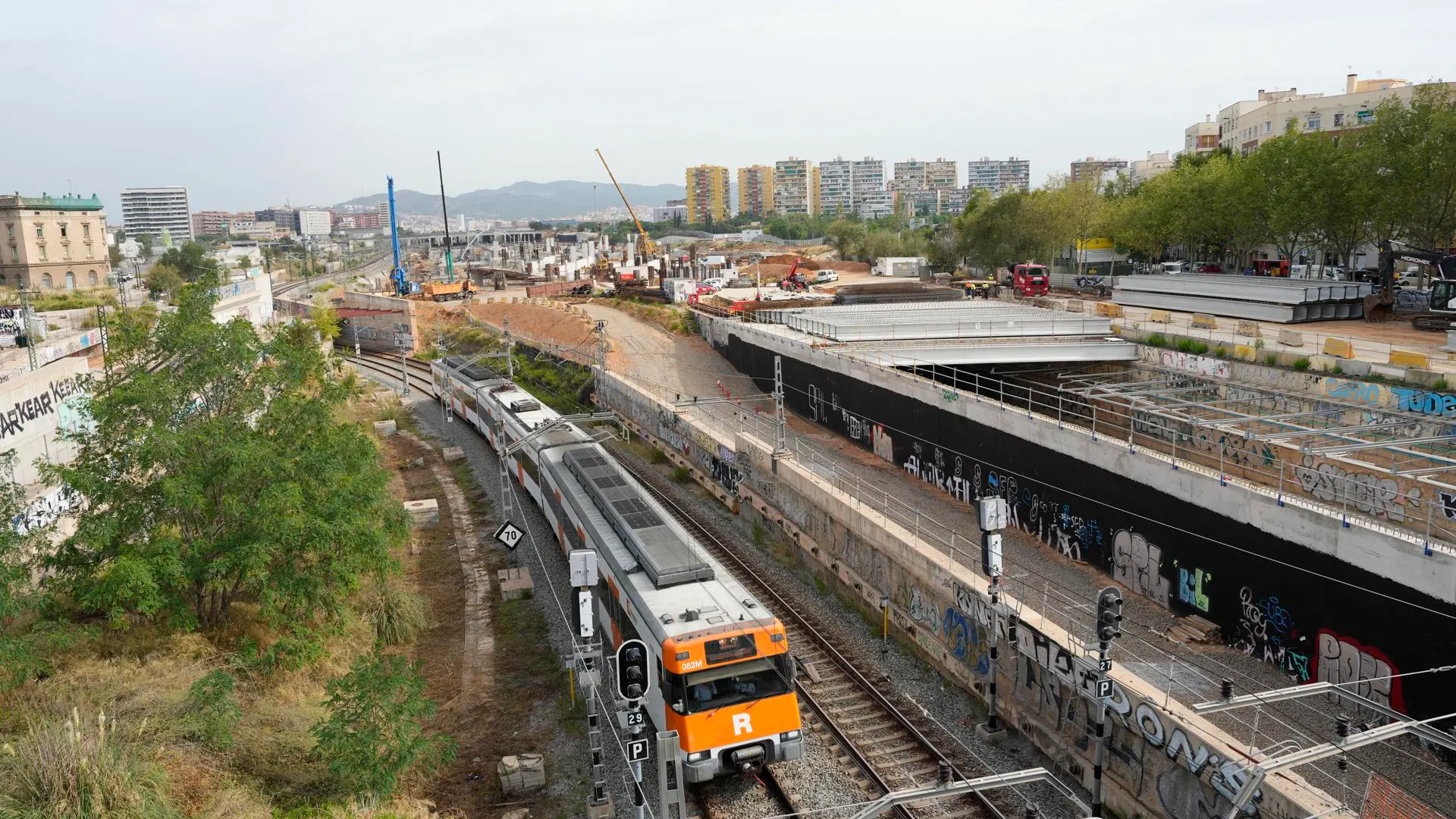 Imagen de archivo de un tren de Rodalies.