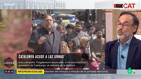 Fernando Garea reflexiona sobre ERC: "Si se acerca más a 20 escaños que a 30, puede tener un lío interno muy importante" Fernando Garea reflexiona sobre ERC: "Si se acerca más a 20 escaños que a 30, puede tener un lío interno muy importante"