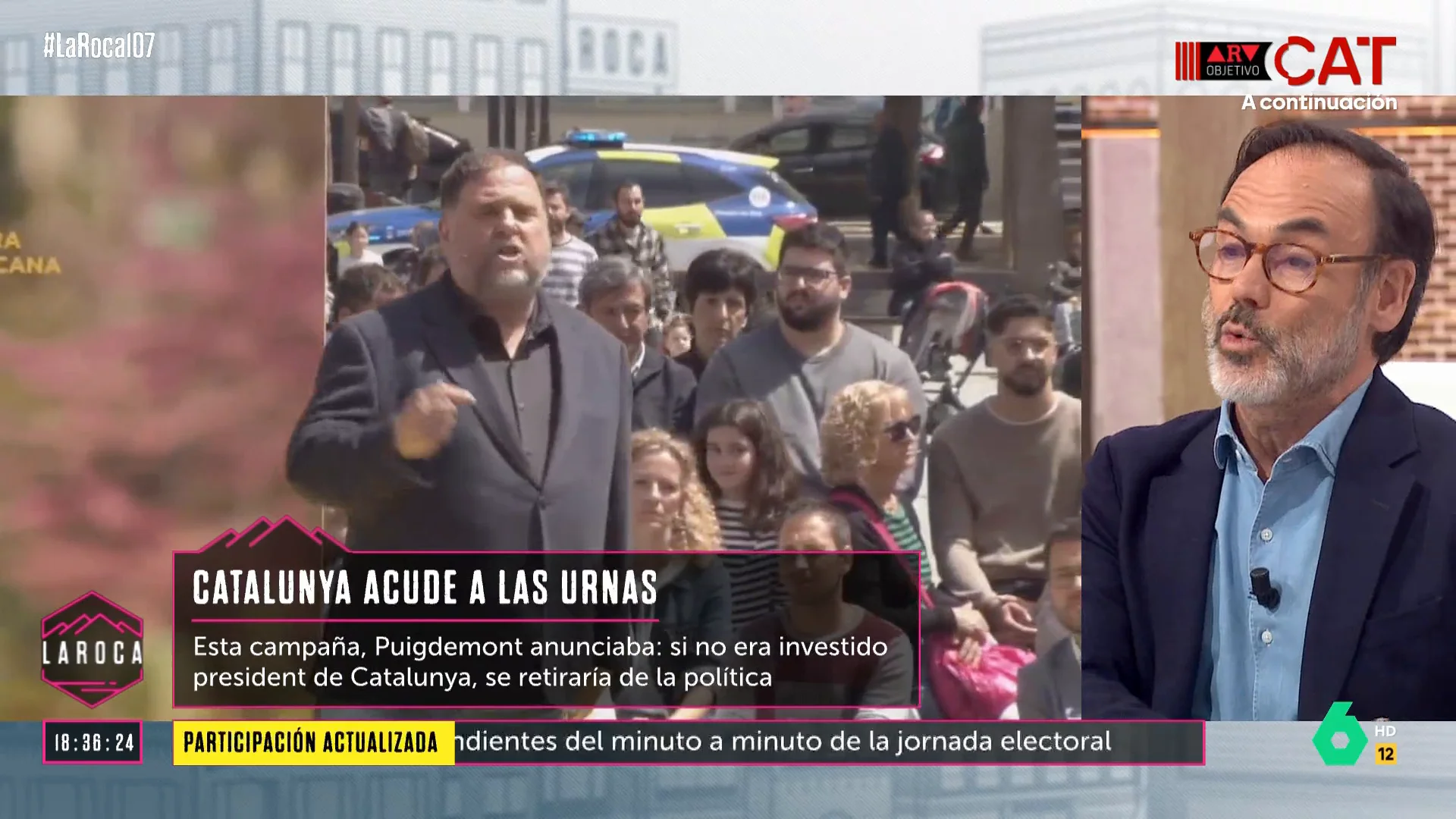 Fernando Garea reflexiona sobre ERC: "Si se acerca más a 20 escaños que a 30, puede tener un lío interno muy importante"