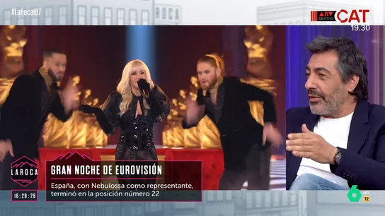 Juan del Val valora la actuación de Nebulossa en Eurovisión Juan del Val valora la actuación de Nebulossa en Eurovisión