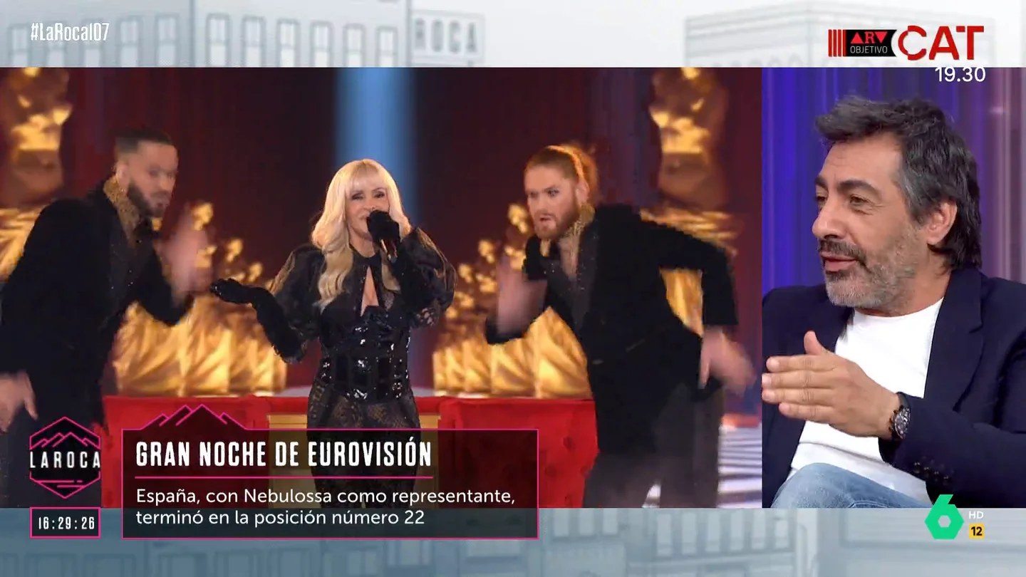 Juan del Val valora la actuación de Nebulossa en Eurovisión Juan del Val valora la actuación de Nebulossa en Eurovisión