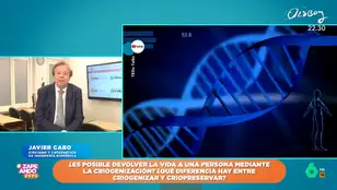 El doctor Javier Cabo habla sobre la criopreservación tisular, la técnica con la que ha logrado salvar numerosas vidas