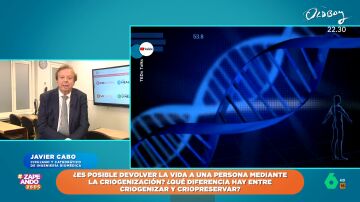El doctor Javier Cabo habla sobre la criopreservación tisular, la técnica con la que ha logrado salvar numerosas vidas