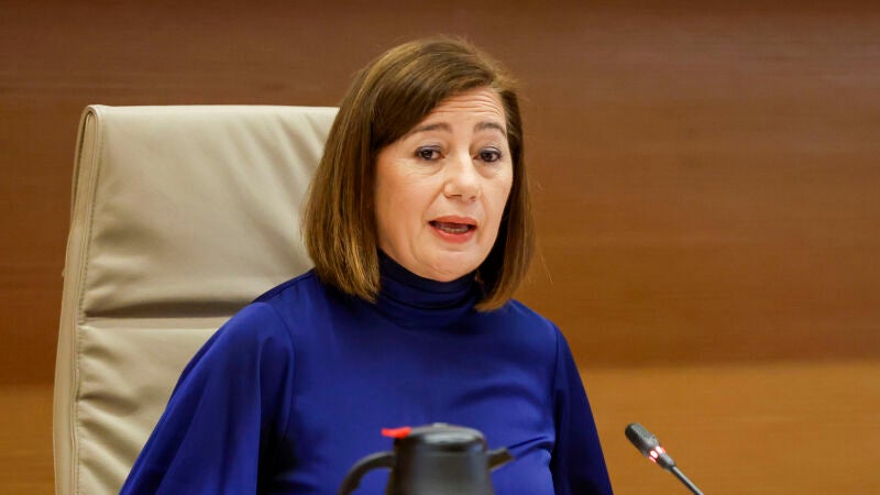 La presidenta del Congreso, Francina Armengol, comparece este lunes en la comisión del Congreso que investiga el caso Koldo