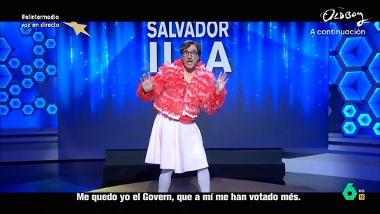 'Salvador Illa' versiona 'The code', la canción ganadora de Eurovisión: "Pactar va a ser la ja, ja, ja, ja" 'Salvador Illa' versiona 'The code', la canción ganadora de Eurovisión: "Pactar va a ser la ja, ja, ja, ja"