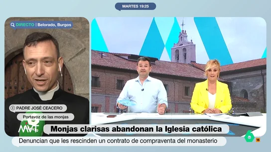 Iñaki López, irónico al 'portavoz' de las Monjas Clarisas: "Si se quedan sin techo caben todas en el piso de Pablo de Rojas" Iñaki López, irónico al 'portavoz' de las Monjas Clarisas: "Si se quedan sin techo caben todas en el piso de Pablo de Rojas"