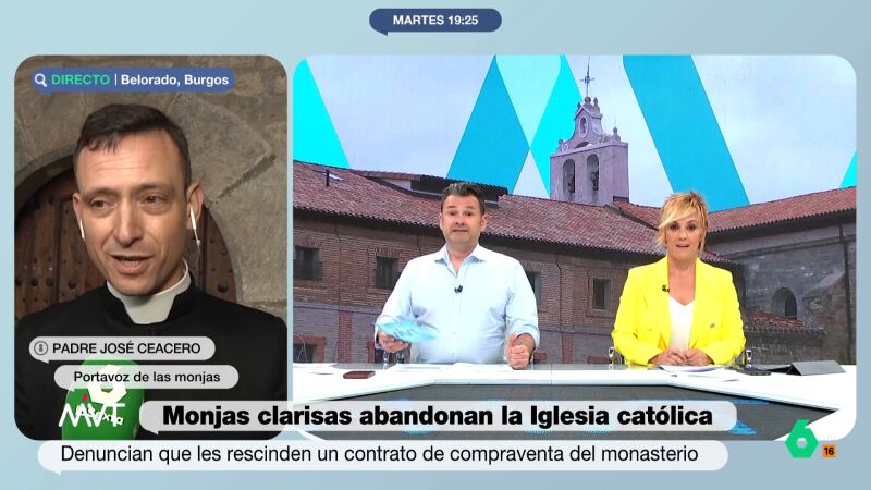 Iñaki López, irónico al 'portavoz' de las Monjas Clarisas: "Si se quedan sin techo caben todas en el piso de Pablo de Rojas"
