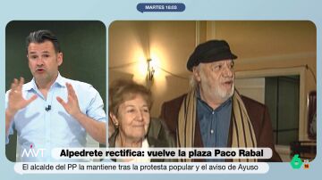 Iñaki López, a Almeida tras celebrar la rectificación del alcalde de Alpedrete