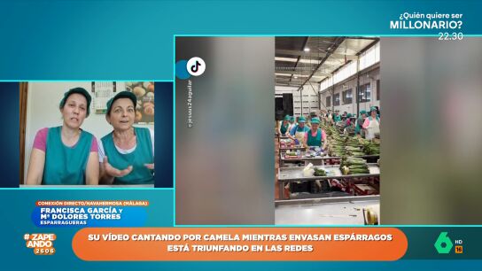 Unas trabajadoras cuentan c&oacute;mo surgi&oacute; su v&iacute;deo viral cantando por Camela: "Fue espont&aacute;neo, sin pensarlo"