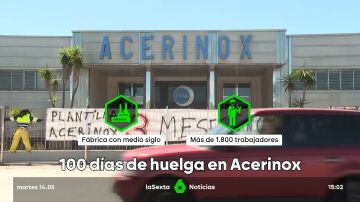 huelga en Acerinox