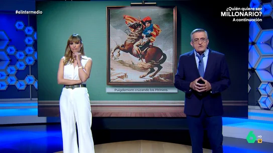 De 'La Mona Illa' a 'Puigdemont cruzando los Pirineos': El Intermedio visita el 'Muso del Bloqueo' catalán De 'La Mona Illa' a 'Puigdemont cruzando los Pirineos': El Intermedio visita el 'Muso del Bloqueo' catalán