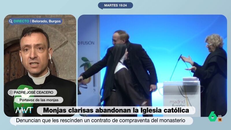 El padre que defiende a las monjas clarisas carga contra el arzobispo de Burgos: "Quien miente es el señor Iceta y todos sus lacayos"