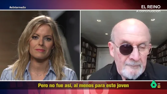 Salman Rushdie recuerda su intento de asesinato: "El ojo fue la mayor pérdida, pero lo peor es que fue inesperado" "Fue como si un viajero del tiempo que irrumpe desde el pasado viniera a atacarme al presente", afirma el escritor Salman Rushdie, al que un joven apuñaló en 2022 por su novela 'Los versos satánicos'. La entrevista de Andrea Ropero, en este vídeo.