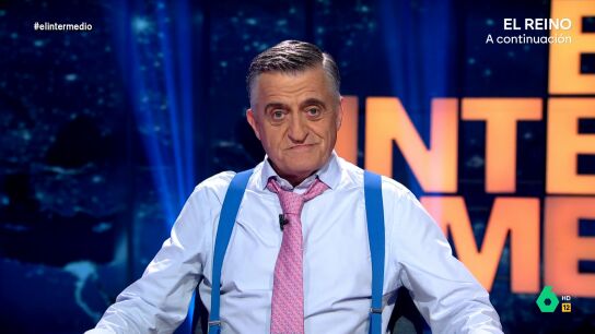 Wyoming celebra su cumplea&ntilde;os en El Intermedio: "Cumplo 69, al final va a ser verdad que la edad le pone a uno en su sitio"