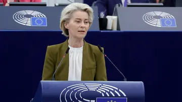 La presidenta de la Comisión Europea, Ursula von der Leyen, en una imagen de archivo.
