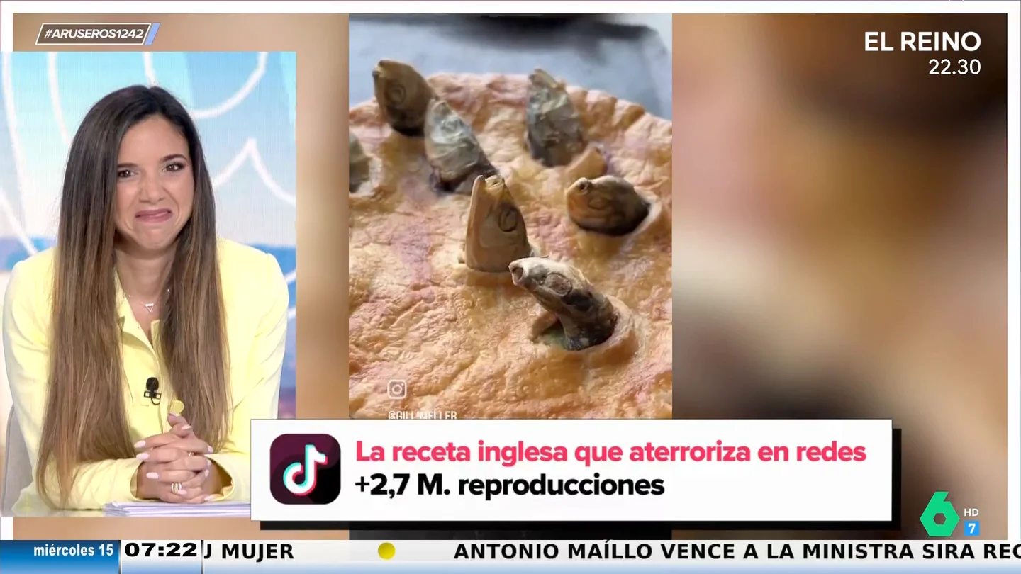 Así es la receta inglesa que causa controversia en redes: un pastel del que salen cabezas de sardinas Así es la receta inglesa que causa controversia en redes: un pastel del que salen cabezas de sardinas