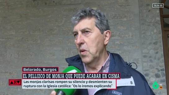 El padre de una de las monjas clarisas de Belorado: "Hay un interés inmobiliario, pero el tema verdadero es la nueva fe" El padre de una de las monjas clarisas de Belorado: "Hay un interés inmobiliario, pero el tema verdadero es la nueva fe"