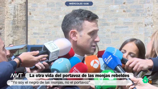 El cura que habla por las clarisas niega que sea el portavoz "Las monjas están contentas y felices, desbordadas de trabajo, como para hacer ahora el trabajo que estoy haciendo yo", afirma el padre José, supuesto portavoz de las clarisas que, además, cuenta con un pasado reciente como barman.