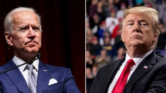 Imagen de archivo de Trump y Biden. Imagen de archivo de Trump y Biden.