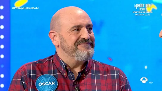 Óscar, ganador de Pasapalabra Óscar, ganador de Pasapalabra