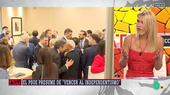 Afra Blanco: "Hay que entender que ser independentista no es ilegal en este país" Afra Blanco: "Hay que entender que ser independentista no es ilegal en este país"