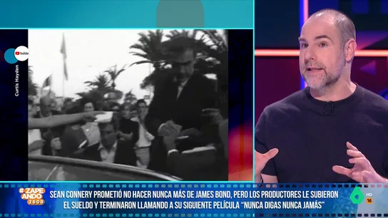 Alberto Rey desvela el 'odio' de Sean Connery por James Bond: "Se harto de que lo asociaran a un personaje que lo encasillaba" Alberto Rey desvela el 'odio' de Sean Connery por James Bond: "Se harto de que lo asociaran a un personaje que lo encasillaba"