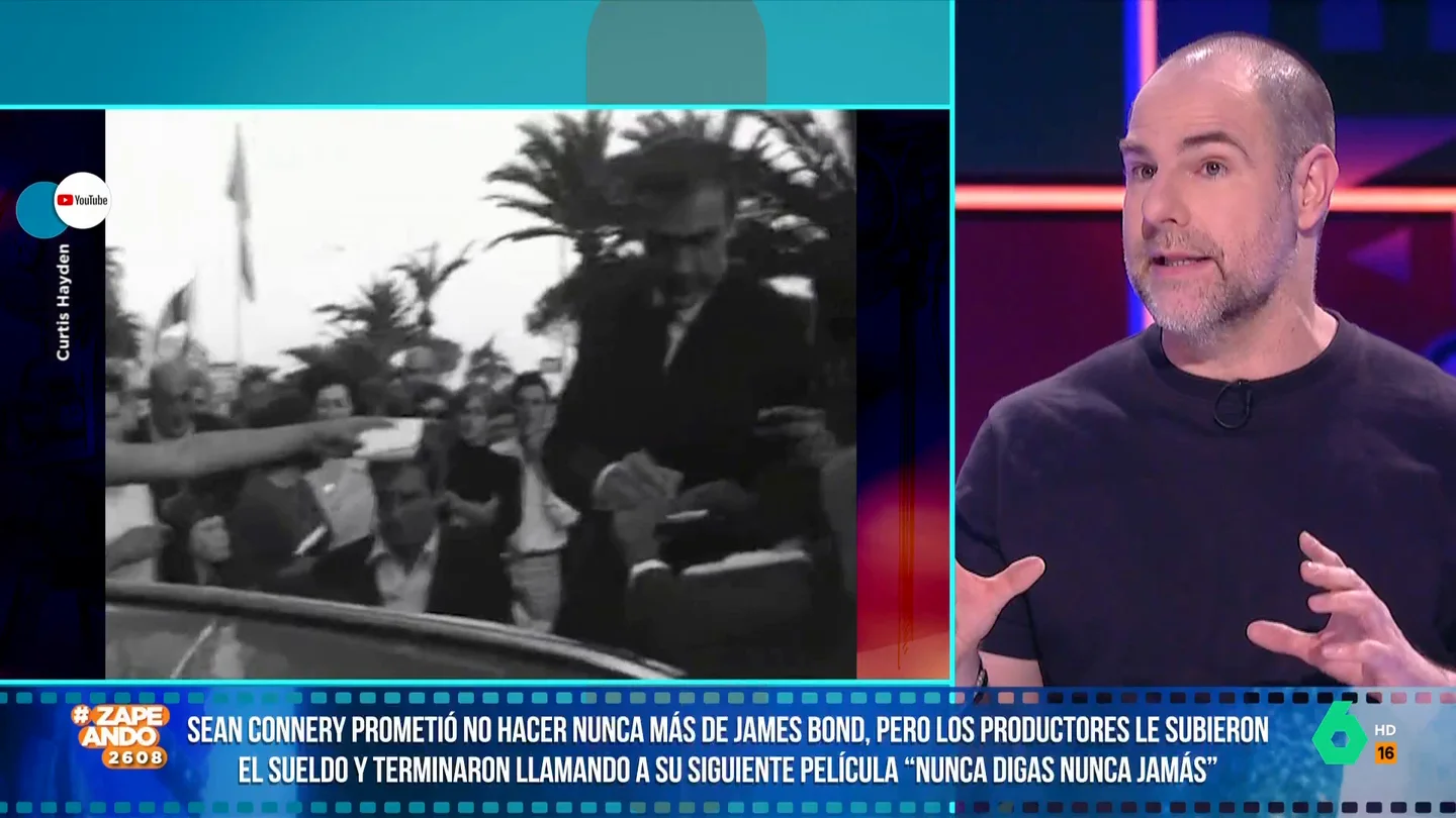 Alberto Rey desvela el 'odio' de Sean Connery por James Bond: "Se harto de que lo asociaran a un personaje que lo encasillaba" Alberto Rey desvela el 'odio' de Sean Connery por James Bond: "Se harto de que lo asociaran a un personaje que lo encasillaba"