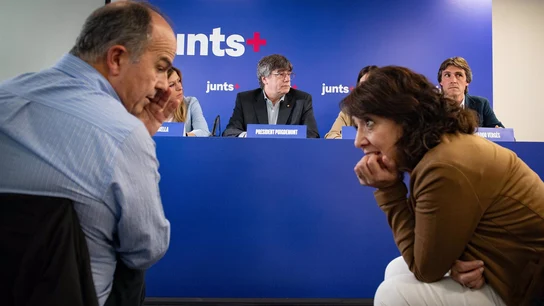 Puigdemont insiste en que tiene "más opciones" de gobernar en un escenario de mayorías simples Puigdemont insiste en que tiene "más opciones" de gobernar en un escenario de mayorías simples