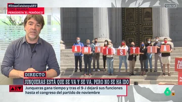El periodista Fidel Masreal revela que si Junqueras no se va, es porque Puigdemont no lo hace: &quot;Llevan desde 2017 mirándose de reojo&quot;