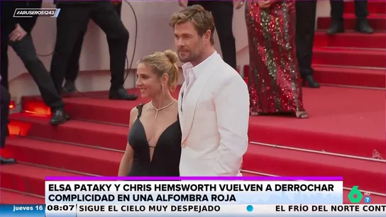 Elsa Pataky y Chris Hemsworth derrochan complicidad en Cannes mientras sus hijos lo dan todo en el gimnasio Elsa Pataky y Chris Hemsworth derrochan complicidad en Cannes mientras sus hijos lo dan todo en el gimnasio
