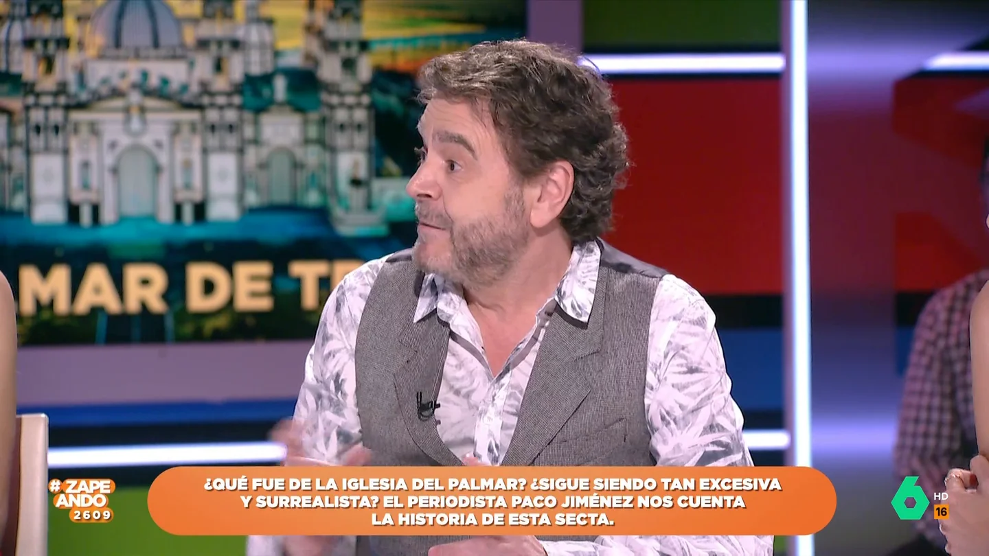 Paco Jiménez explica cómo logró infiltrarse en la Iglesia del Palmar de Troya: "La basílica es una fantasía" Paco Jiménez explica cómo logró infiltrarse en la Iglesia del Palmar de Troya: "La basílica es una fantasía"