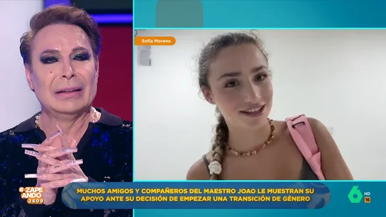 "Enhorabuena por haber sido tan valiente": Sofía Surferss respalda al Maestro Joao tras anunciar su transición a mujer "Enhorabuena por haber sido tan valiente": Sofía Surferss respalda al Maestro Joao tras anunciar su transición a mujer