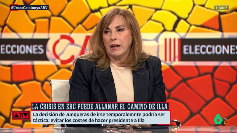 Angélica Rubio: "Si a ERC no le interesa ir a una repetición electoral, hay posibilidades de que Illa sea president, en solitario o no"