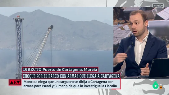 ARV- ¿El buque Borkum iba para Israel o para Ucrania? Yago Rodríguez responde tras analizar el material que transportaba ARV- ¿El buque Borkum iba para Israel o para Ucrania? Yago Rodríguez responde tras analizar el material que transportaba