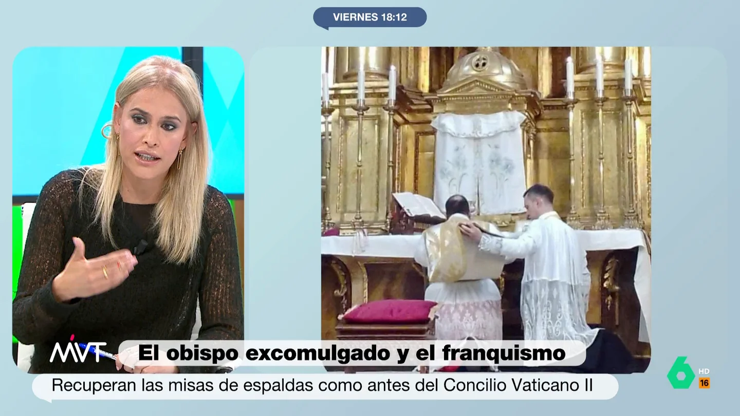 MVT - Afra Blanco, preocupada por "la proliferación" de los mensajes "franquistas" ante el caso del falso obispo excomulgado MVT - Afra Blanco, preocupada por "la proliferación" de los mensajes "franquistas" ante el caso del falso obispo excomulgado