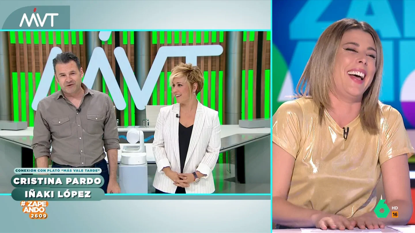 El 'dardo' de Iñaki López a Valeria Ros al ver un avance de Tu cara me suena El 'dardo' de Iñaki López a Valeria Ros al ver un avance de Tu cara me suena