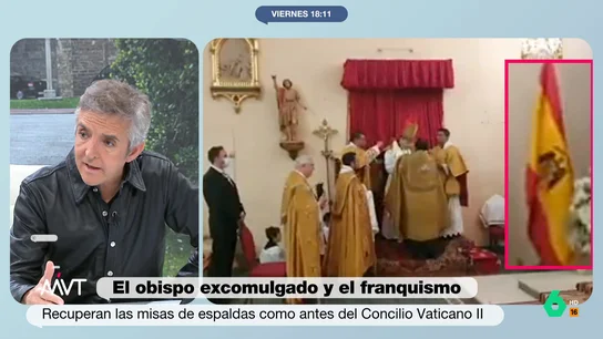 Ramoncín responde al falso obispo Pablo de Rojas: "Afortunadamente, Franco no está" Ramoncín responde al falso obispo Pablo de Rojas: "Afortunadamente, Franco no está"